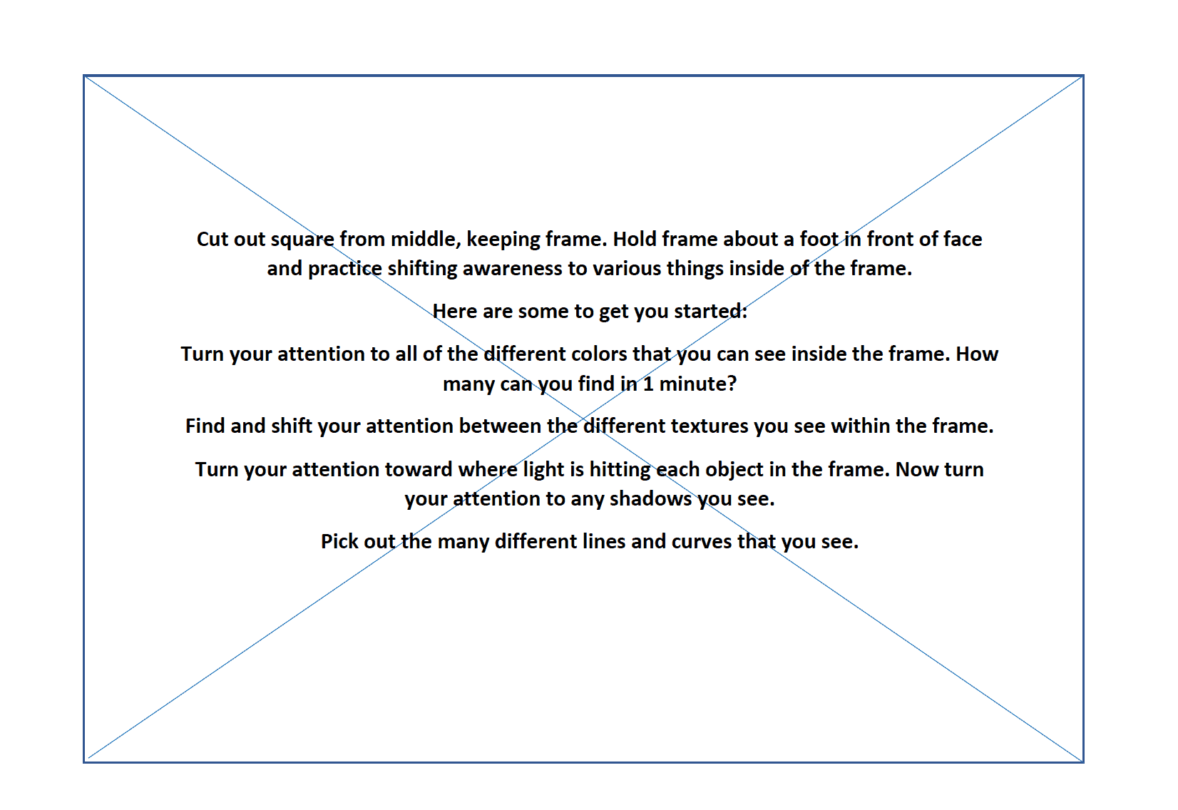 Mindfulness Worksheet 1 - Image 2