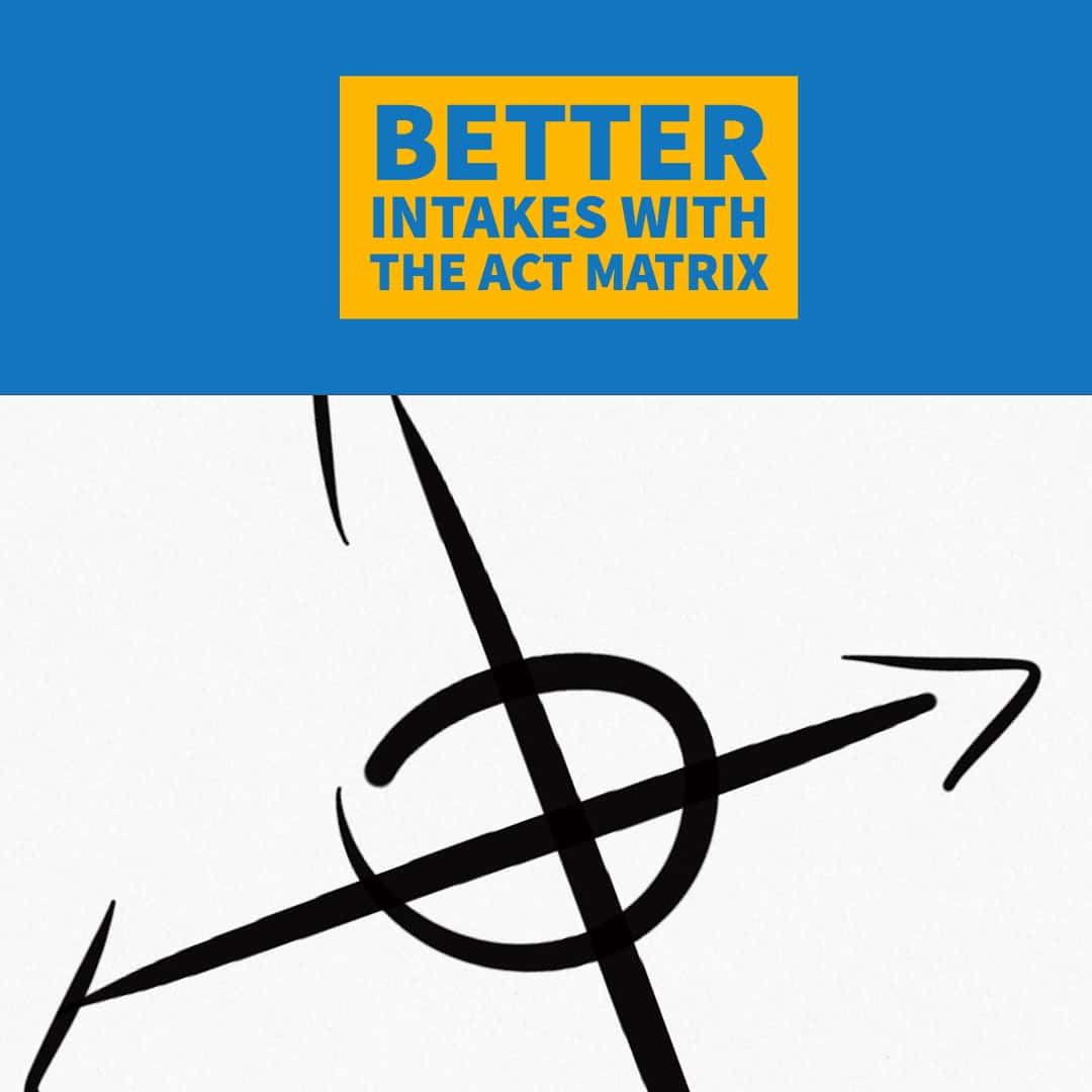 Conducting Intake Sessions with The ACT Matrix