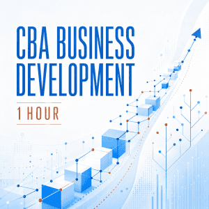 1-hour CBA Business Development with Dr. Coreil